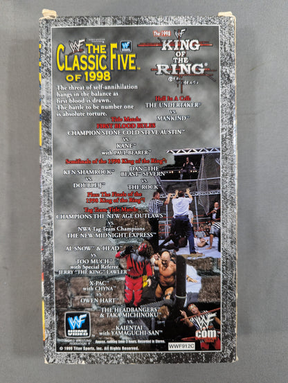 ★THE CLASSIC FIVE OF 1998★ KING OF THE RING 1998