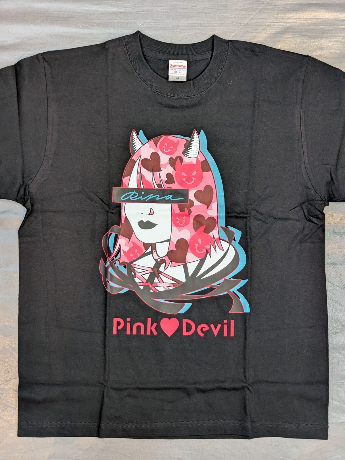 RINA 'Pink♡Devil' T-shirt (1)