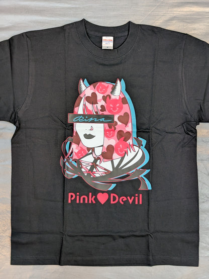 RINA 'Pink♡Devil' T-shirt (1)