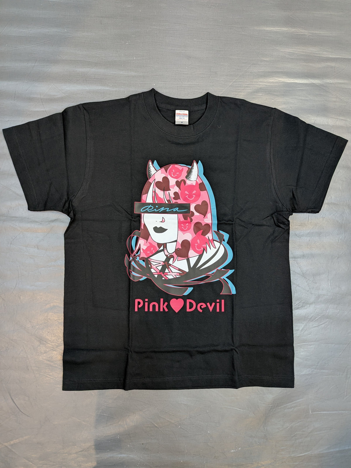 RINA 'Pink♡Devil' T-shirt (1)