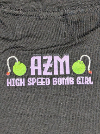 HTML ZERO3× STARDOM AZM Collaboration Long Sleeve T-Shirt (1) (Black)