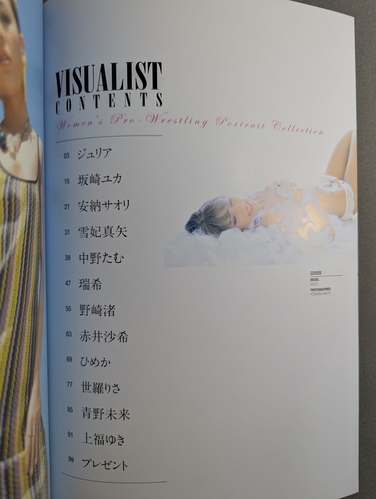 Women's pro wrestler  VISUALIST[Visualist] Sports Album No.64