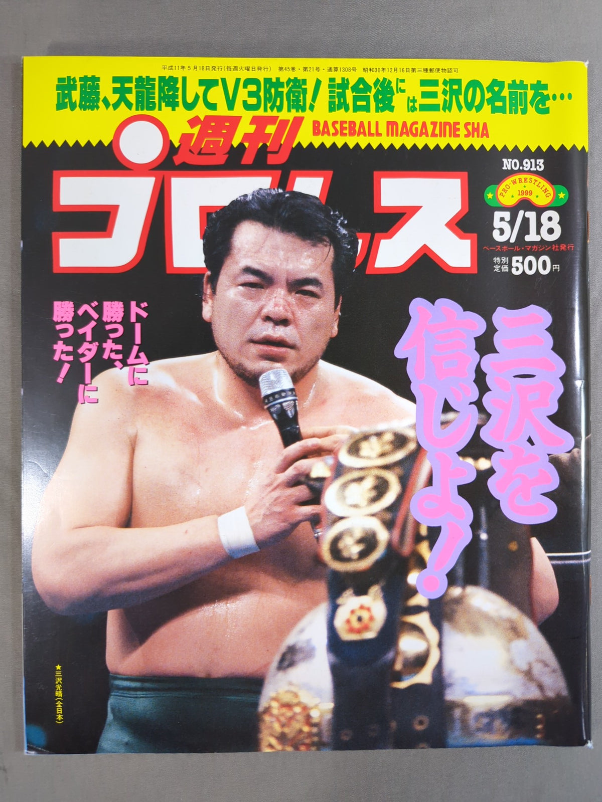 週刊プロレス913