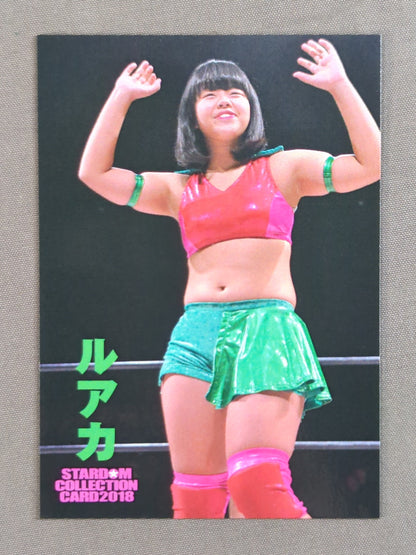 2018 STARDOM COLLECTION CARD ルアカ(琉悪夏)(113)