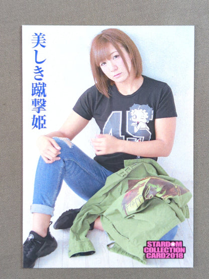 2018 STARDOM COLLECTION CARD 美闘陽子(180)