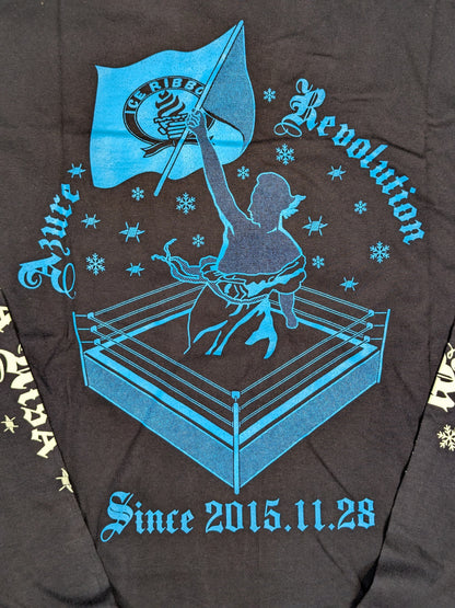 Azure Revolution (Risa Sera & Maya Yukihi) Long Sleeve T-Shirt