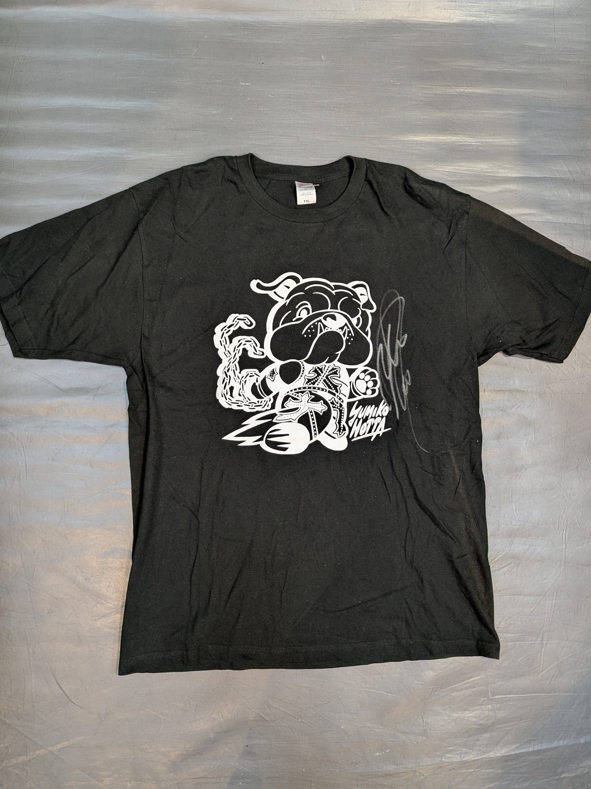 【hand signed autograph】 Yumiko Hotta Illustration T-Shirt