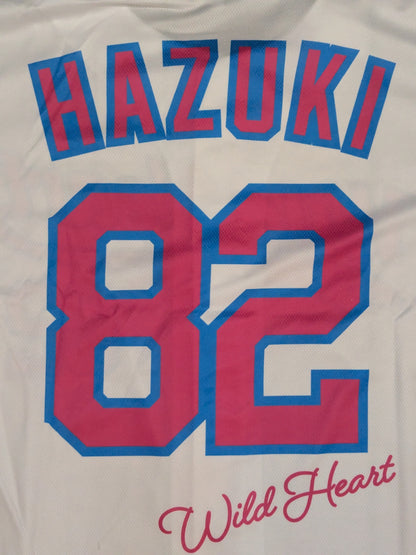 葉月「Wild Heart 82」ベースボールシャツ