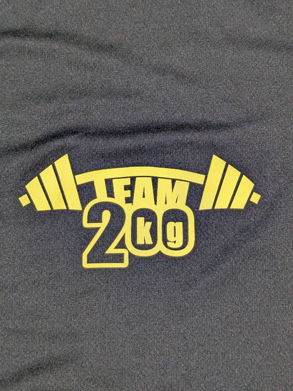 Team 200kg Baseball Shirt (Black)