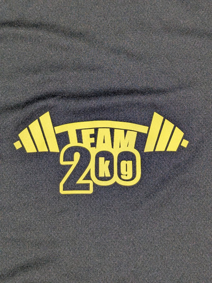 Team 200kg Baseball Shirt (Black)