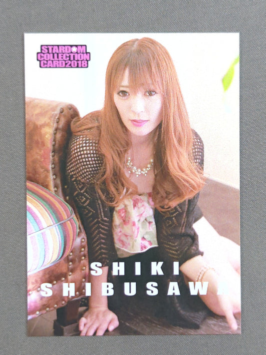 2018 STARDOM COLLECTION CARD 渋沢四季(91)