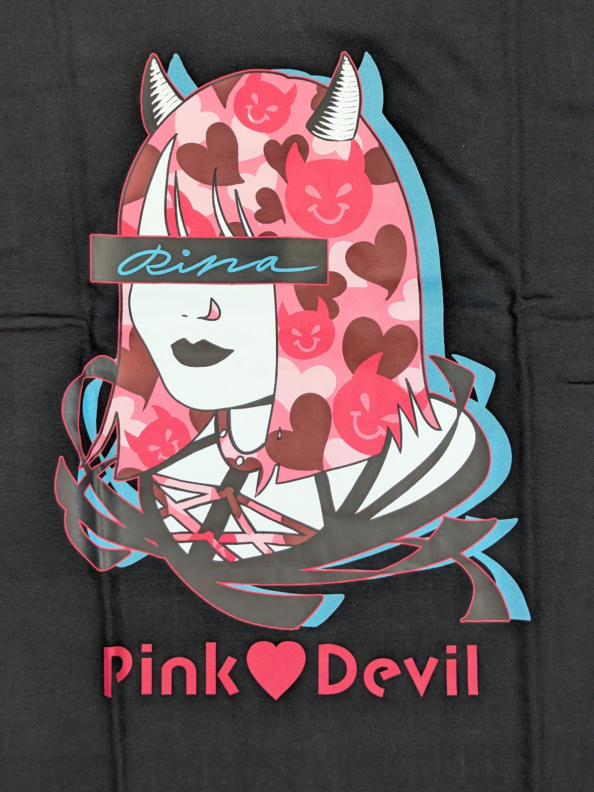 吏南「Pink♡Devil」Tシャツ② – 闘道館