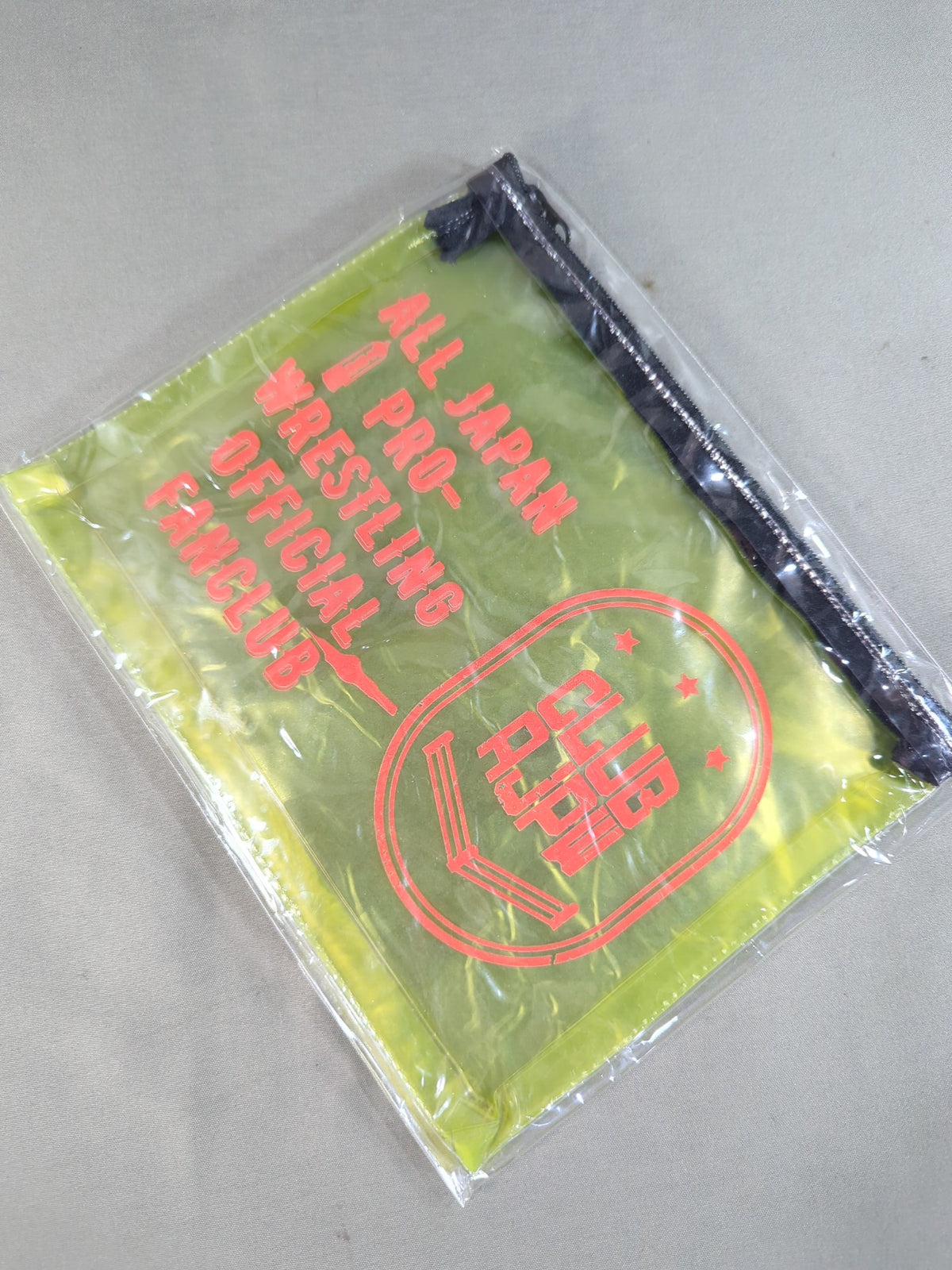 All Japan Pro Wrestling 'CLUB AJPW' PVC mini bag