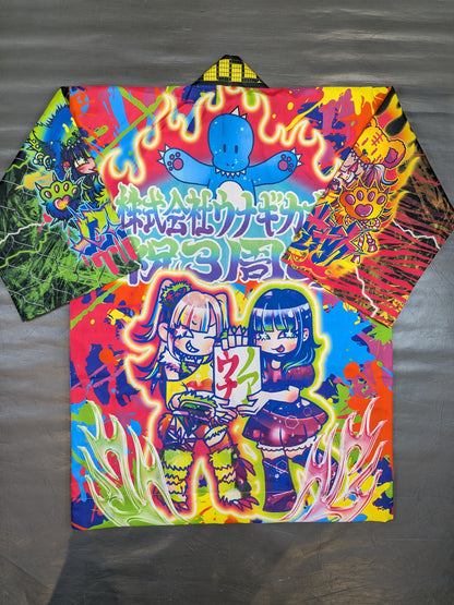 ウナギ・サヤカ自主興行「ウナギカブキ3周年-三度の飯よりご乱心-」最前列特典法被