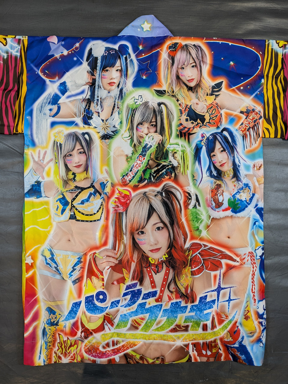 UNAGI SAYAKA's independent event "Fate Burns in Purple" front-row bonus Happi （a traditional. Japanese coat）