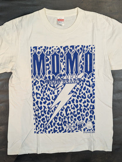 渡辺桃×ガッツ・ダイナマイト・キャバレーズ コラボTシャツ(ホワイト)