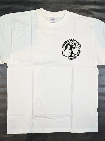NATSUPOI &Saori Anou  10th Anniversary Debut Event 'Tenkyu' T-shirt