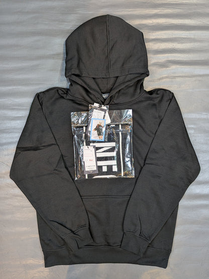Stardom × Avale STARLIGHT KID  Pullover hoodie  (Black)