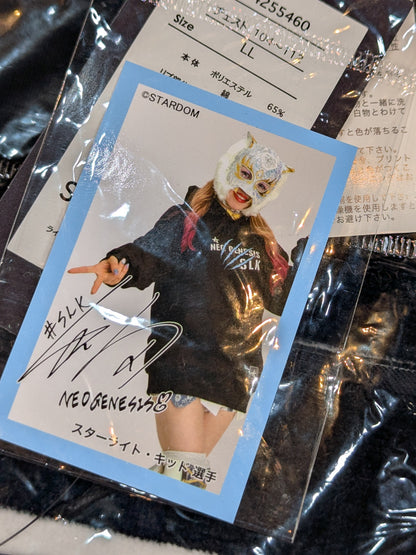 Stardom × Avale STARLIGHT KID  Pullover hoodie  (Black)