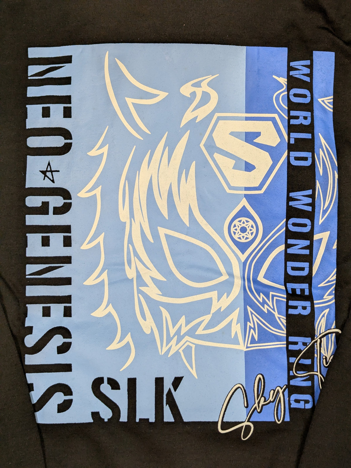 Stardom × Avale STARLIGHT KID  Pullover hoodie  (Black)