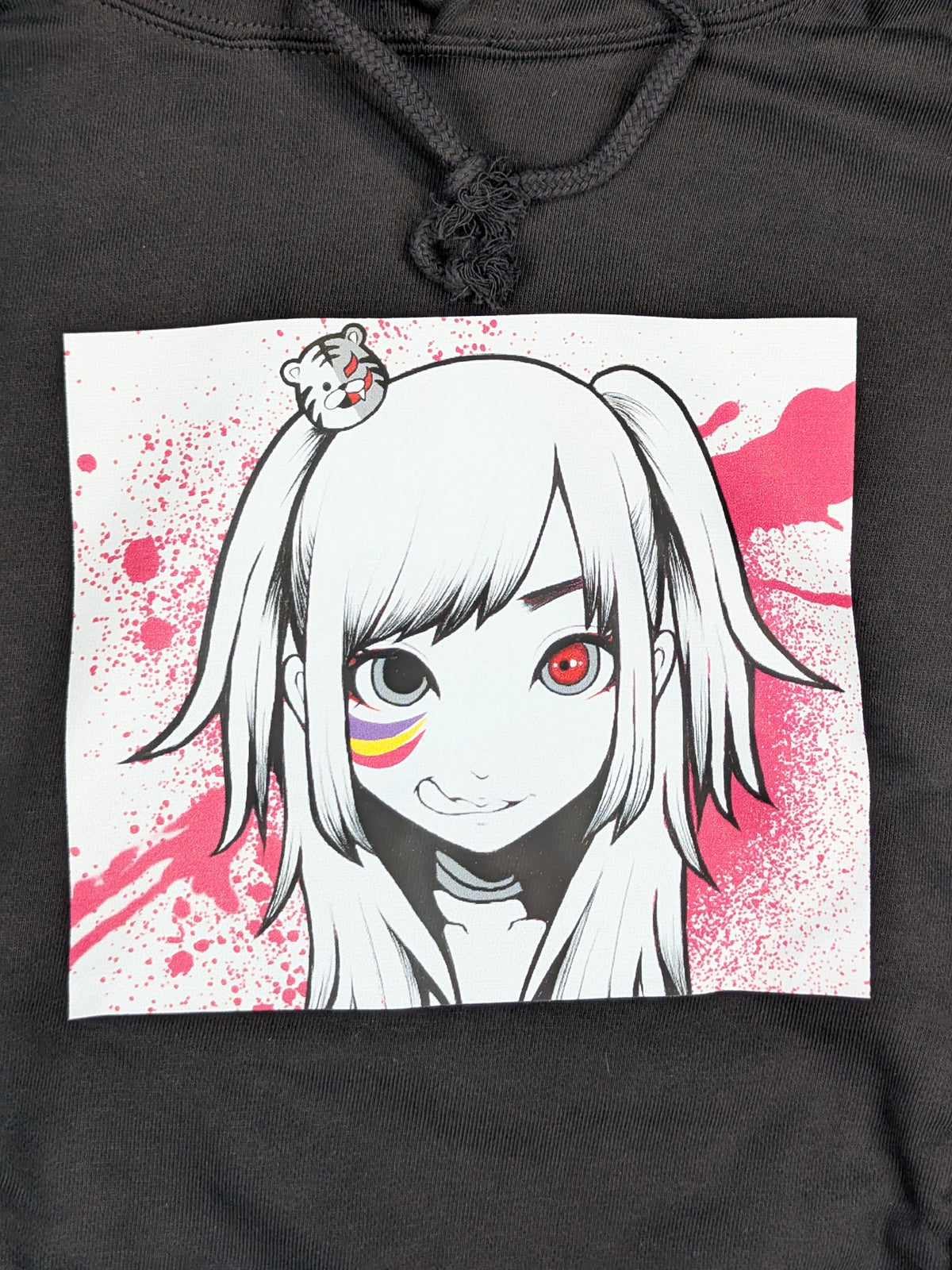 UNAGI SAYAKA "Gyan" Pullover Hoodie  (1) (Black)