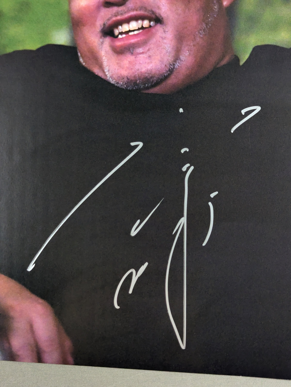 Tomohiro Ishii hand signed autograph  Pro-Photo 