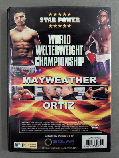 ★STAR POWER★ WORLD WELTERWEIGHT CHAMPIONSHIP FLOYD MAYWEATHER Jr.vsVICTOR ORTIZ
