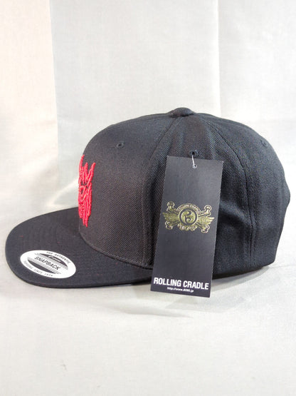 El Desperado × ROLLING CRADLE Cap (2) (Black×Red)