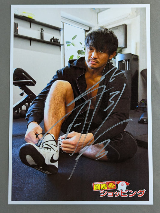Katsuyori Shibata  hand signed autograph  Pro-Photo  (2)