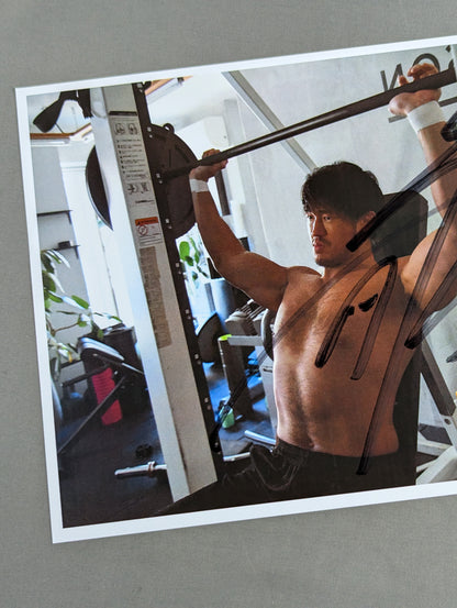Katsuyori Shibata  hand signed autograph  Pro-Photo  (3)