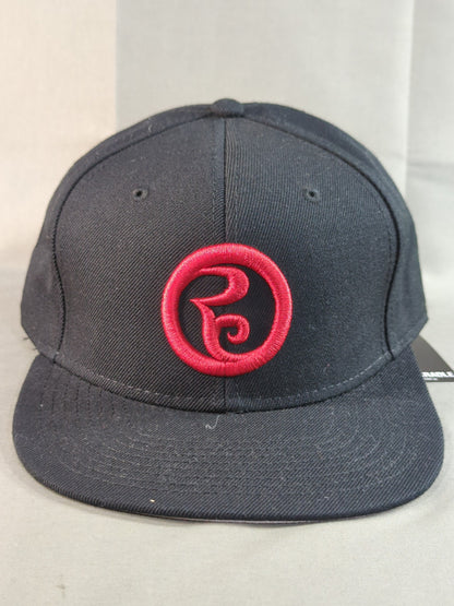 ROLLING CRADLE Logo Cap (1) (Black×Red)