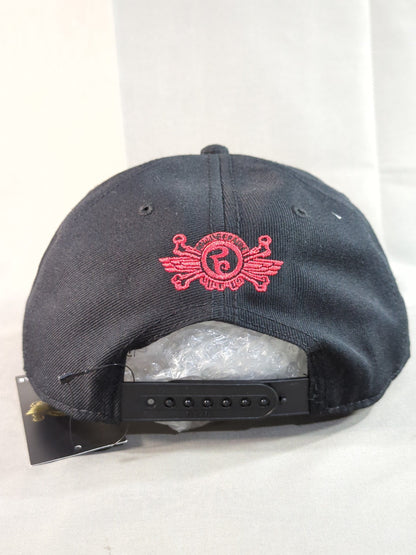 ROLLING CRADLE Logo Cap (1) (Black×Red)