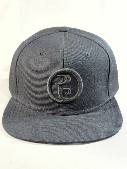ROLLING CRADLE Logo Cap (2) (Black×Black)