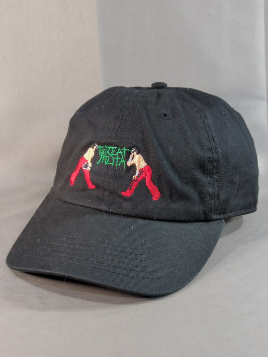 Great  Muta ×HAOMING Collaboration Embroidered Cap (1) (Black)
