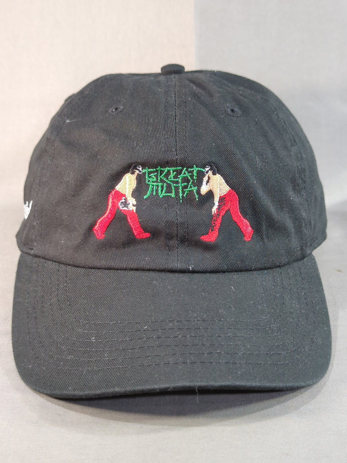 Great  Muta ×HAOMING Collaboration Embroidered Cap (1) (Black)