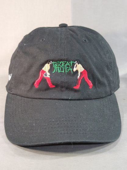 Great  Muta ×HAOMING Collaboration Embroidered Cap (1) (Black)