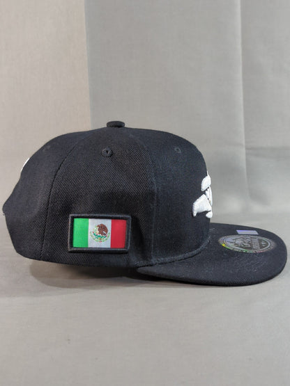HECHO EN MEXICO Snapback Cap (Black)