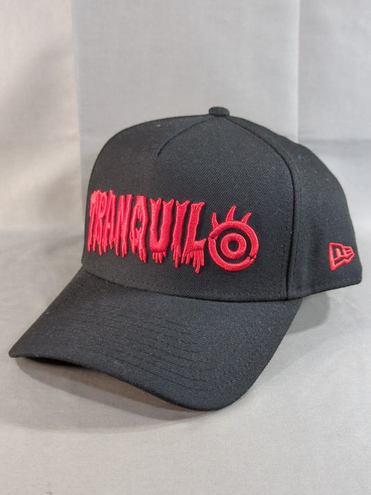 Tetsuya Naito × NEW ERA(R) 9FORTY(TM) A-Frame Cap (Black×Red)