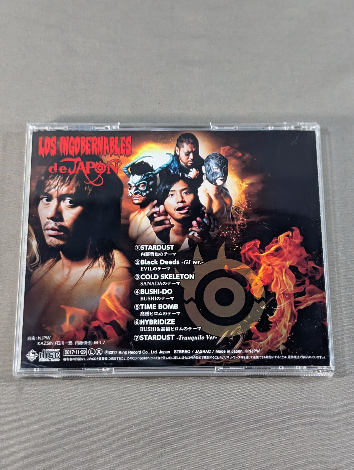 ★ With ★ Sticker LOS INGOBERNABLES de JAPON