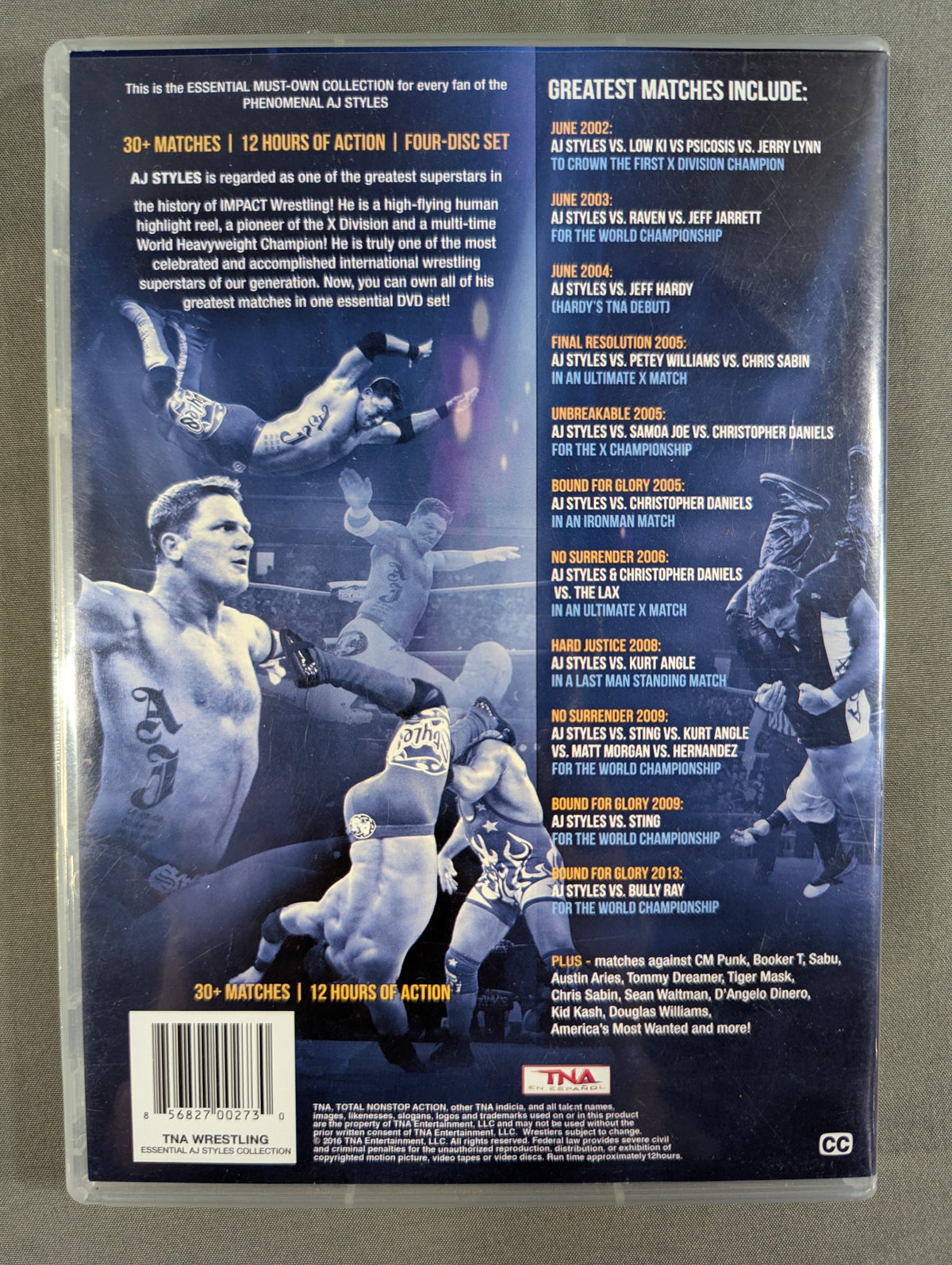 TNA THE ESSENTIAL AJ STYLES COLLECTION