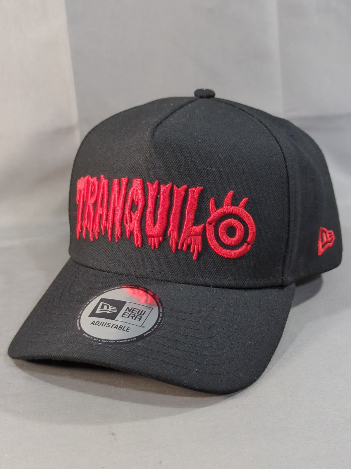 内藤哲也×NEW ERA(R) 9FORTY(TM) A-Frame キャップ②(ブラック×レッド)