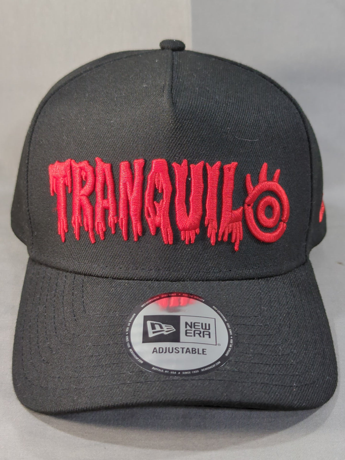 内藤哲也×NEW ERA(R) 9FORTY(TM) A-Frame キャップ②(ブラック×レッド)