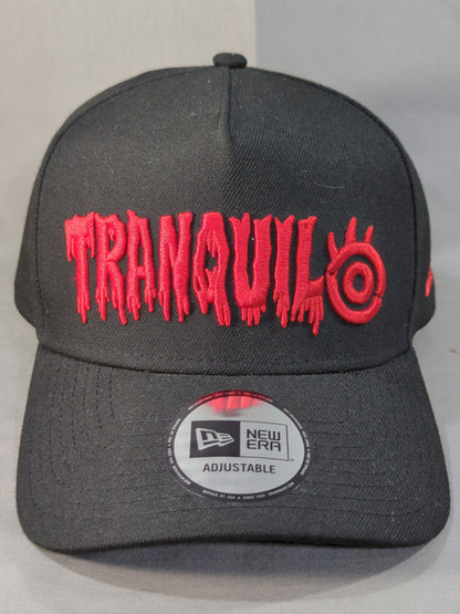 内藤哲也×NEW ERA(R) 9FORTY(TM) A-Frame キャップ②(ブラック×レッド)