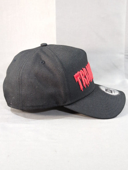 内藤哲也×NEW ERA(R) 9FORTY(TM) A-Frame キャップ②(ブラック×レッド)