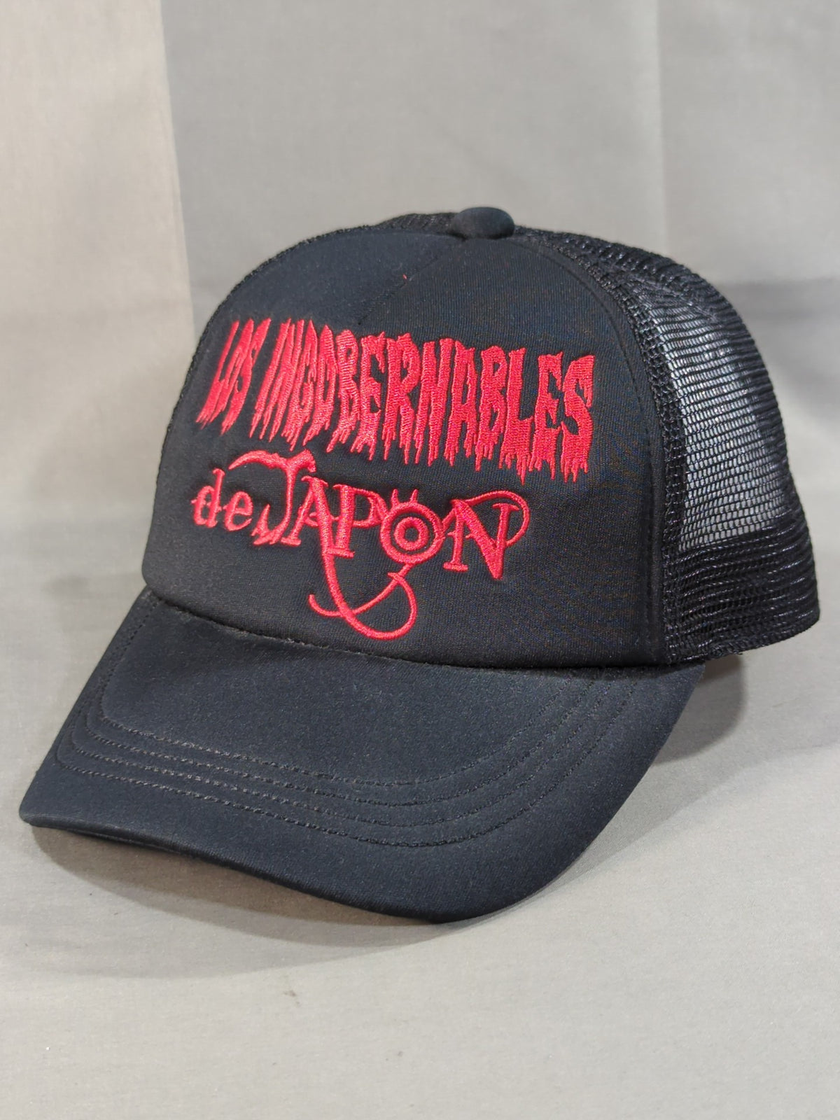 L.I.J Mesh Cap (5) (TRANQUILO/Black×Red)