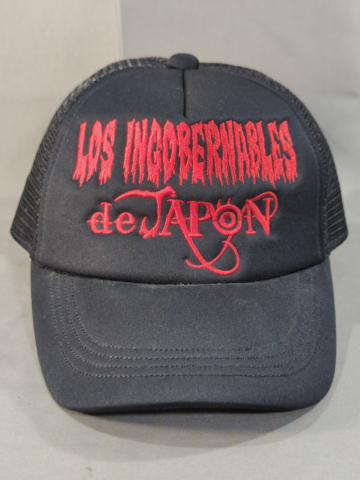 L.I.J Mesh Cap (5) (TRANQUILO/Black×Red)