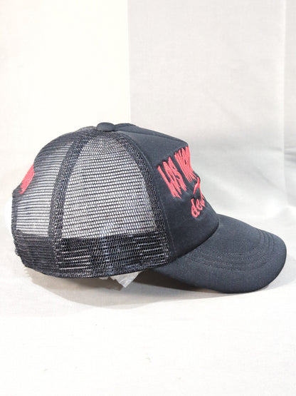 L.I.J Mesh Cap (5) (TRANQUILO/Black×Red)