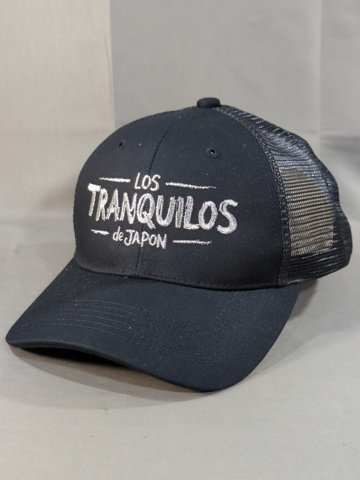 LOS TRANQUILOS de JAPON Mesh Cap (Black)