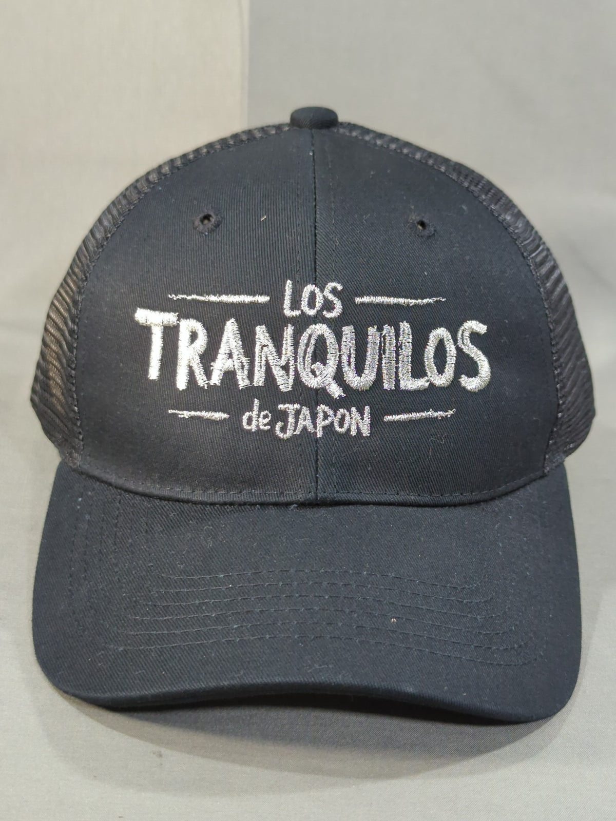 LOS TRANQUILOS de JAPON Mesh Cap (Black)