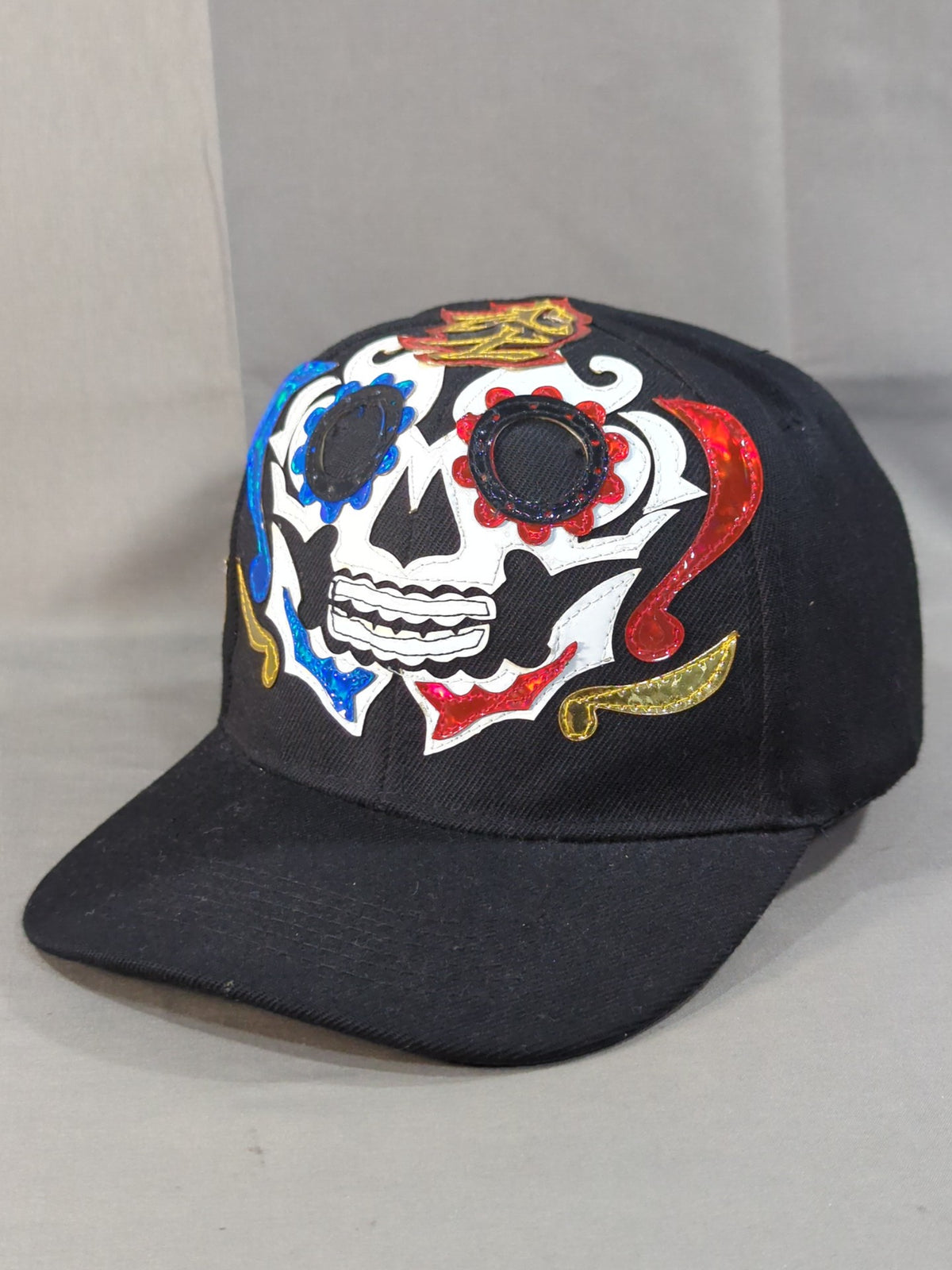 【hand signed autograph】 BUSHI  Marbu Carabella Cap (Black & White & Gold)